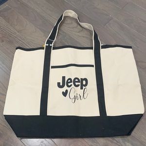 Jeep Girl Tote Bag